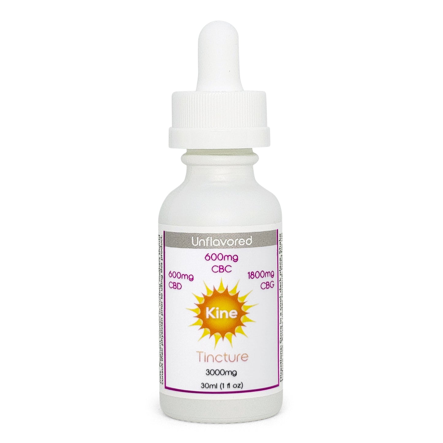 Unflavored Tri (CBC/CBD/CBG) Tincture (1500mg/3000mg)